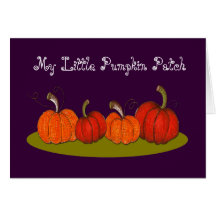 Pumpkin Patch Greeting Card