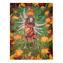 Pumpkin Patch Post Card