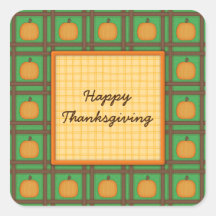 Pumpkin Pattern Stickers