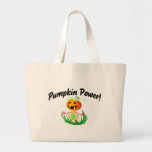 Pumpkin Power (Halloween) Tote Bags