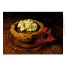 Pumpkin Tart Greeting Card