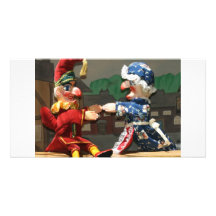Punch and Judy Customized Photo Card