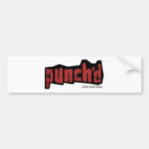 Punch'd Bumper Sticker