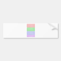 punched card bumper stickers