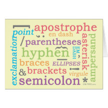 Punctuation II Cards