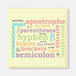 Punctuation II Fridge Magnets