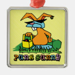Punk Bunny Easter Ornament