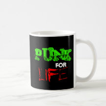 Punk For Life Mugs