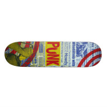 PUNK OR DIE! SKATEBOARD DECK
