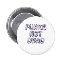 Punks Not Dead by Chillee Wilson Pins