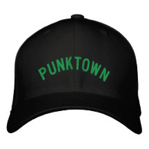 Punktown Embroidered Lid Embroidered Baseball Cap