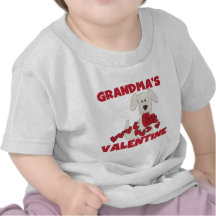 Puppy Dog Grandma's Valentine T-shirts