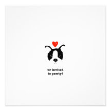 Puppy Invitations