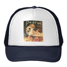 Puppy Taking a Bath Trucker Hats