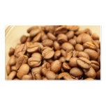 Pure Coffee Beans Business Card Templates