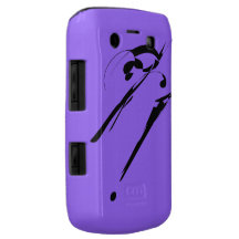 Purple 7 Slash! BlackBerry Bold Case-Mate
