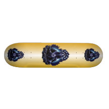 Purple Blessed Virgin Mary Skateboard
