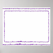 Purple Border Template - Add your TXT or IMG Posters