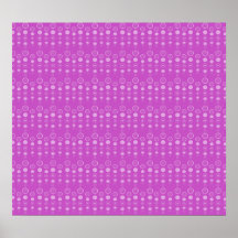 Purple bubble pattern print