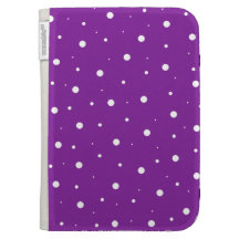 Purple Bubbles Kindle Keyboard Case