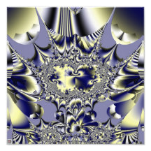Purple Chaos Photo Print