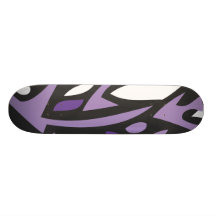 Purple coral skate deck