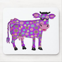 Purple Cow Mousepads
