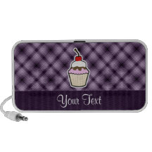 Purple Cupcake Laptop Speakers