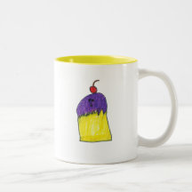 Purple Cupcake Mug