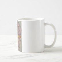 Purple cupcake mugs
