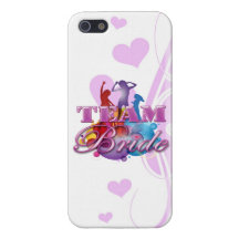 Purple dancing team bride bridesmaids bridal party cases for iPhone 5