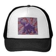 Purple Elephant Hats