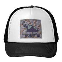 Purple Endangered Species Trucker Hats