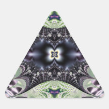 Purple Fairytale Triangle Sticker