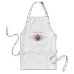 Purple Fancy Cake Aprons