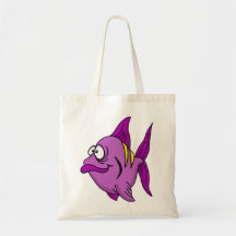 Purple Fish Bag