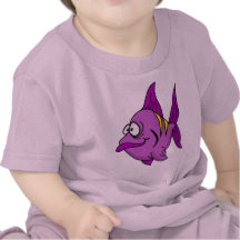Purple Fish Tshirts