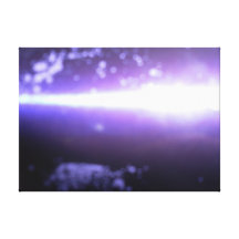 Purple Flash Canvas by zanadee Gallery Wrapped Canvas