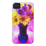 Purple Flower iPhone Case Case-Mate iPhone 4 Case