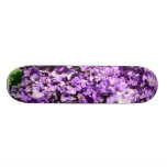Purple Flowers Bush Skate Decks