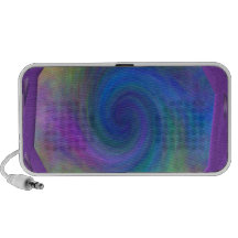 Purple framed spiral #2, t shirts, gifts iPod speaker