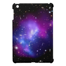Purple  Galaxy Cluster J0717 Space