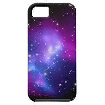 Purple Galaxy Cluster MACS J0717 (Hubble)