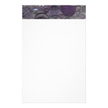 Purple Gems Weddng Stationery