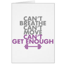 Purple "Get Enough" Card