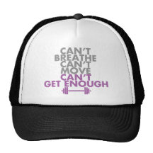 Purple "Get Enough" Mesh Hat