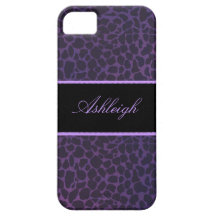 Purple Giraffe Casemate ID iPhone 5s Cases