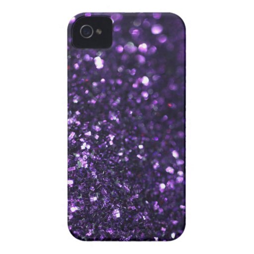 Purple Glimmer iPhone 4 Case