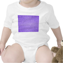 Purple glitter stars rompers