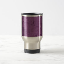 Purple grunge fabric background type design coffee mug